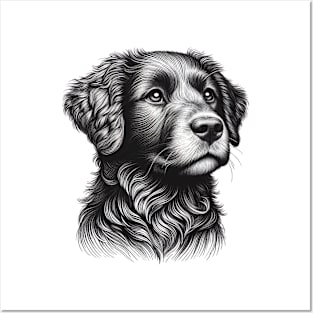 Dog black Posters and Art